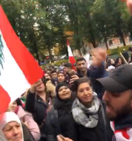 بالفيديو/ تظاهرة من ستوكهولم - السويد 