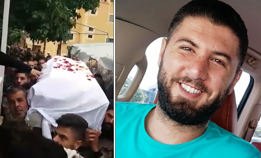 بالفيديو / العريس وشهيد الغربة محمد خشن الذي قتل على يد عصابة مسلحة في انغولا اثناء وصول جثمانه الطاهر الى منزله في السماعية جنوب لبنان 