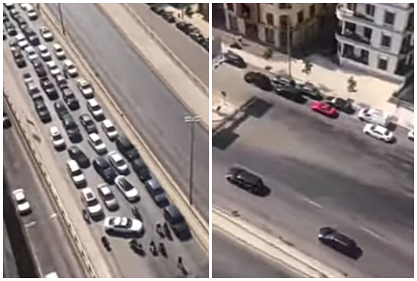 فيديو متداول... قطع السير أمام المواطنين أثناء مرور موكب رسمي