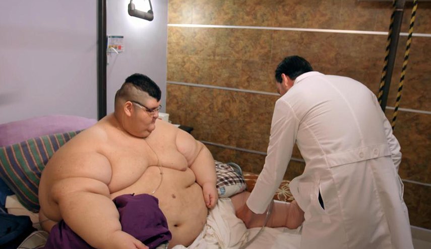 أثقل رجل في العالم بوزن 600 كغ تقريبا...يخاطر بحياته لانقاص وزنه واسترجاع حياته !