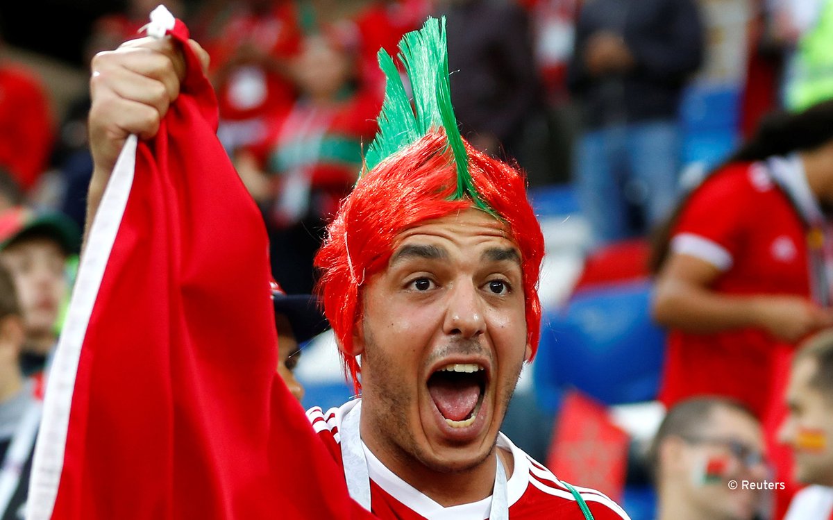 المغرب يفتتح المباراة بمعنويات عالية ويسجل الهدف الأول في المرمى الإسباني واسبانيا ترد بهدف
