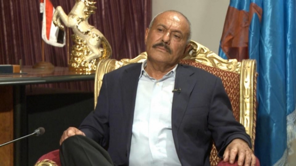 اول صورة لعلي عبدالله صالح علی ثلاجة الاموات