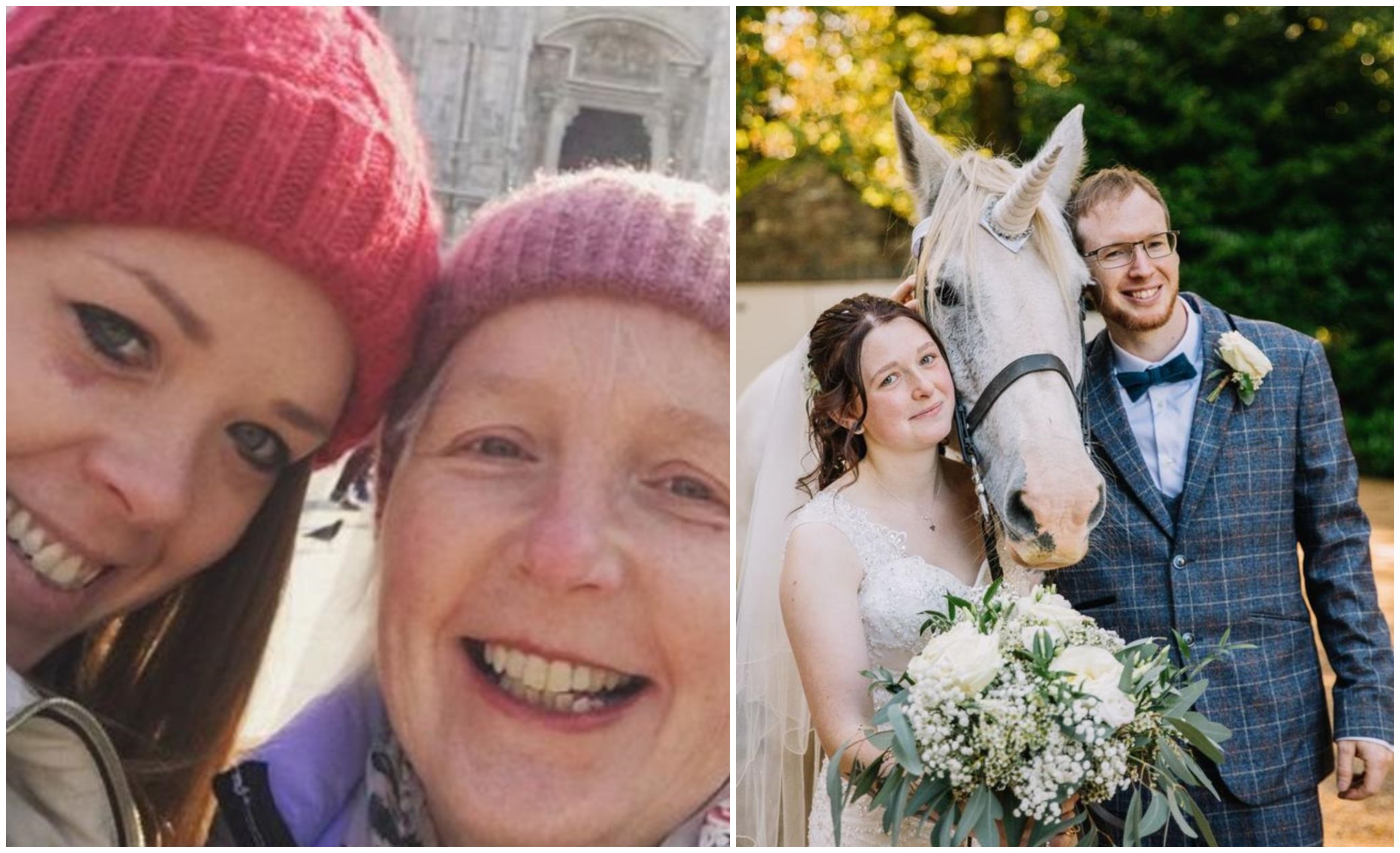 عروس بريطانية توفيت والدتها بالسرطان قبل ساعات من زفافها لكنها أصرت على استكمال الحفل