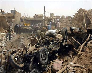 عشرات القتلى بانفجار ضخم شمالي العراق