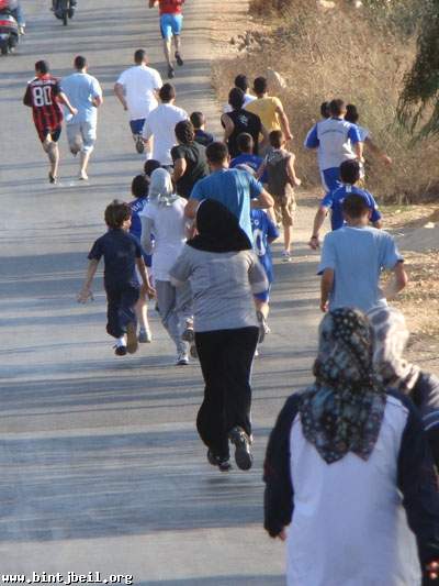 سباق ماراتوني للنادي اللبناني الرياضي في بنت جبيل 
