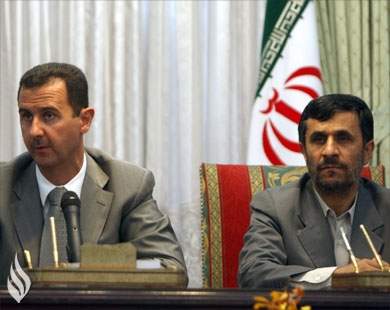 الأسد يتوجه الى ايران الأسبوع المقبل لتهنئة نجاد بإعادة انتخابه رئيسا 