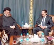 مصادر نيابية تتوقع ان يجتمع سعد الحريري بالامين العام ل "حزب الله"- 