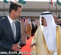 عبد الله ـ الأسد: مع حكومة وحدة وطنية