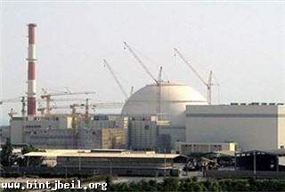 روسيا تنجز المرحلة الاولى من اختبارات متعلقة بمفاعل بوشهر