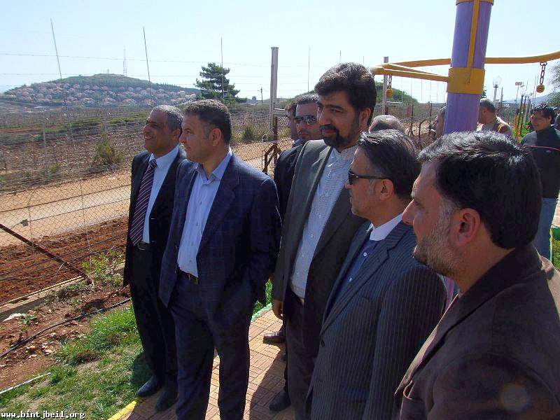 معاون وزير الخارجية الايراني حسين فرحة زار الجنوب 