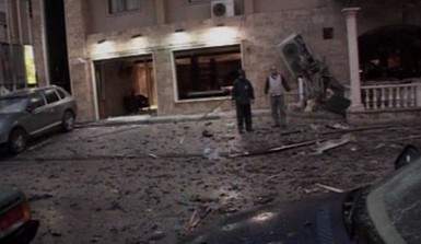 انفجاران عند الفجر استهدفا فندق كوين اليسا ومحل كتورة لبيع المشروبات الروحية في صور 