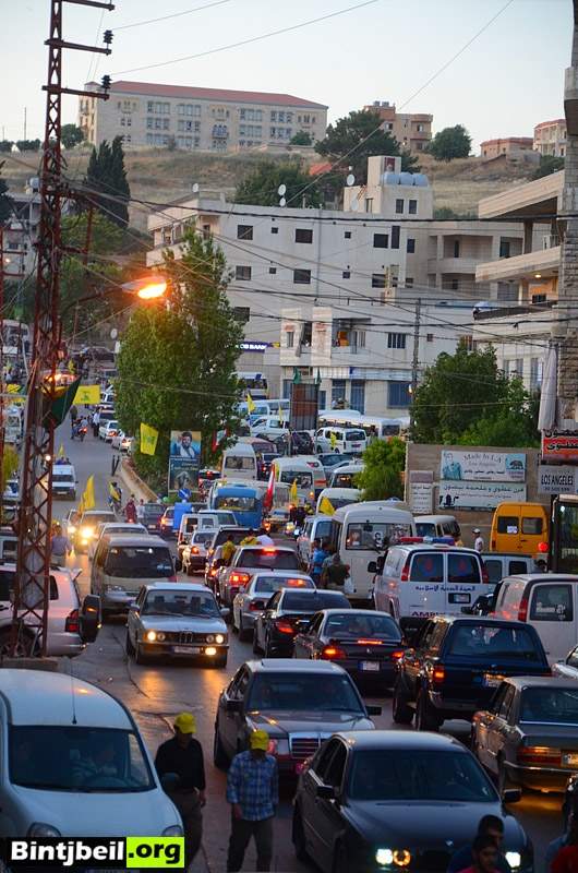 هكذا بدت الحركة في مدينة بنت جبيل في يوم الاحتفال بعيد المقاومة و التحرير 