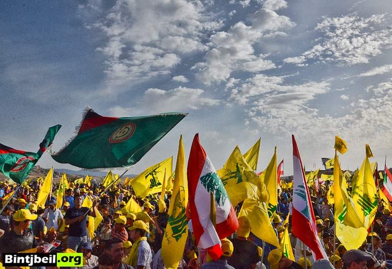 تقرير مصور من 13 صورة عن الاحتفال الجماهيري الكبير بعيد المقاومة التحرير الذي اقيم في مدينة بنت جبيل (2)	