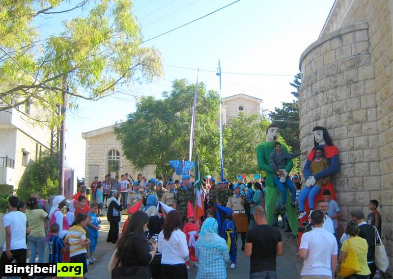 افتتاح مهرجان تبنين الأول بالتعاون مع وزارة الثقافة 