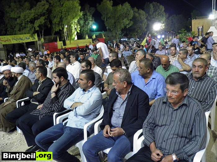 السيد صفي الدين خلال افتتاح مجمع شهداء حاريص : حقيقة مشروع قوى 14 آذار هو العبور إلى خراب لبنان-  تقرير مصور 