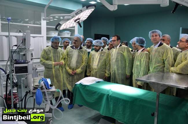 مؤتمر طبي و افتتاح غرفة عمليات في مستشفى الشيخ راغب حرب-النبطية