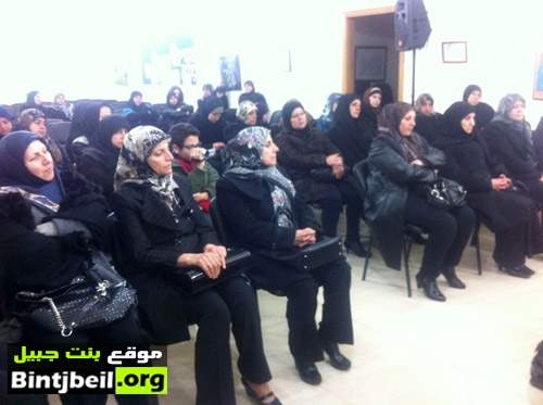 اللقاء الحواري الخامس في الحركة الثقافية بنت جبيلتحت عنوان &quot;   الخطاب الرسالي للسيدة زينب بعد واقعة كربلاء. 