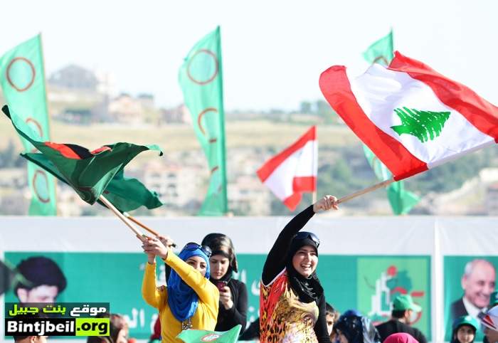 بالصور /  مهرجان حركة امل الحاشد في عيد المقاومة و التحرير بمدينة بنت جبيل (1)
