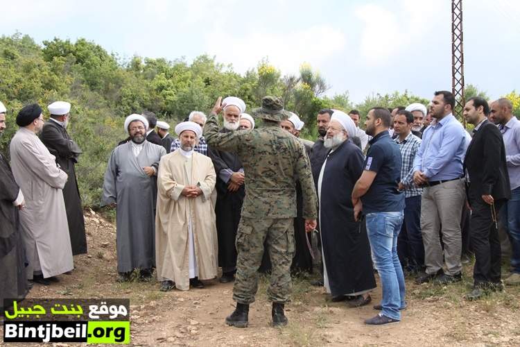  رحلة لمجموعة من العلماء ورجال الدين المسلمين إلى عدد من المواقع الجهادية للمقاومة الإسلامية في الجنوب 