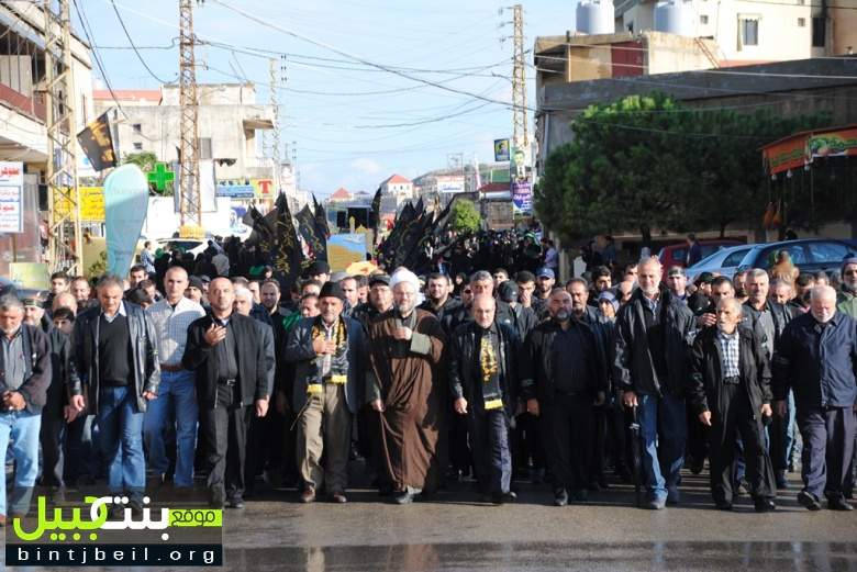 مسيرة عاشورائية حاشدة في ذكرى 12 محرم في الدوير 