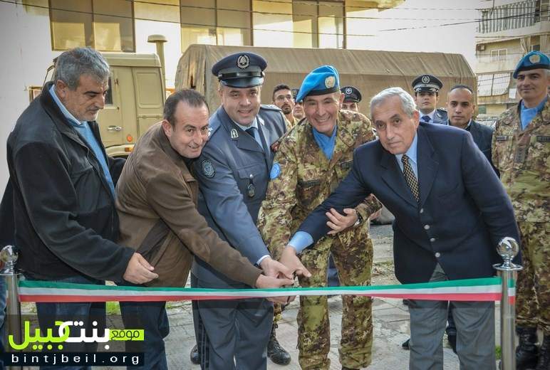 هبة إيطالية لقيادة سرية الدرك في قوى الأمن الداخلي في صور