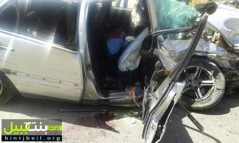 حادث سير مروّع عند بوابة فاطمة