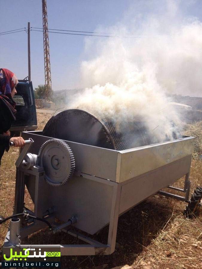 تدشين آلة لشوي الفريك في التعاونية الزراعية في بنت جبيل