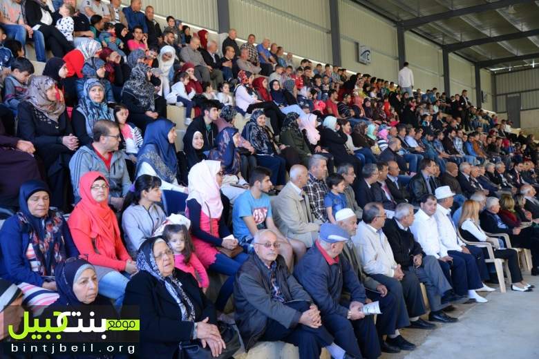 حفل افتتاح حاشد للملعب الرياضي في تبنين برعاية قبلان قبلان 