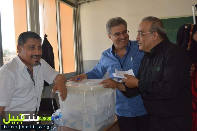 لقطات للأجواء الإنتخابية في مدينة بنت جبيل