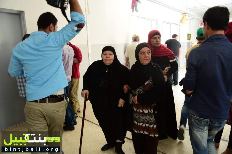 بالصور / نسبة الاقتراع في مدينة بنت جبيل حتى الساعة وصلت 9 بالمئة 