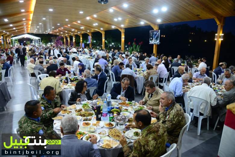 الجمعية العاملية لرعاية اليتيم (ميتم تبنين) أقامت إفطارها السنوي في مطعم الكاشف بحضور حاشد 