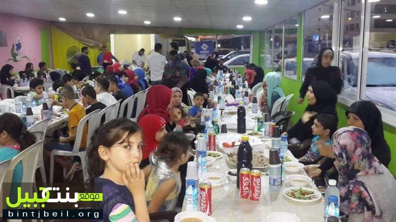 افطار رمضاني لـ التنسقية على شرف 200 يتيم 