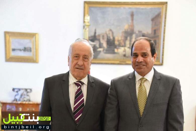 النقيب الياس عون يشارك اتحاد الصحفيين العرب في لقاء الرئيس السيسي