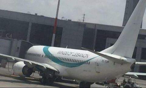 طائرة لبنانية تحط في مطار اللد الإسرائيلي!