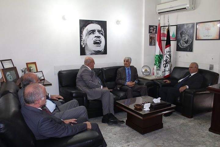 الهيئة القيادية في حركة الناصريين المستقلين المرابطون تستقبل سفير دولة الجزائر 