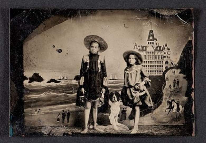صورة التقطت عام 1900 باستخدام عملية Tintypes