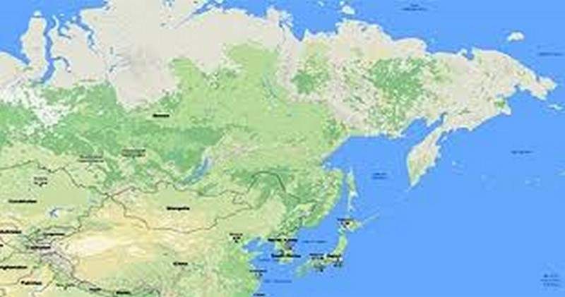 سيبيريا وأميركا الشمالية قارة موحدة، و اندماج اليابان بالأراضي الروسية.