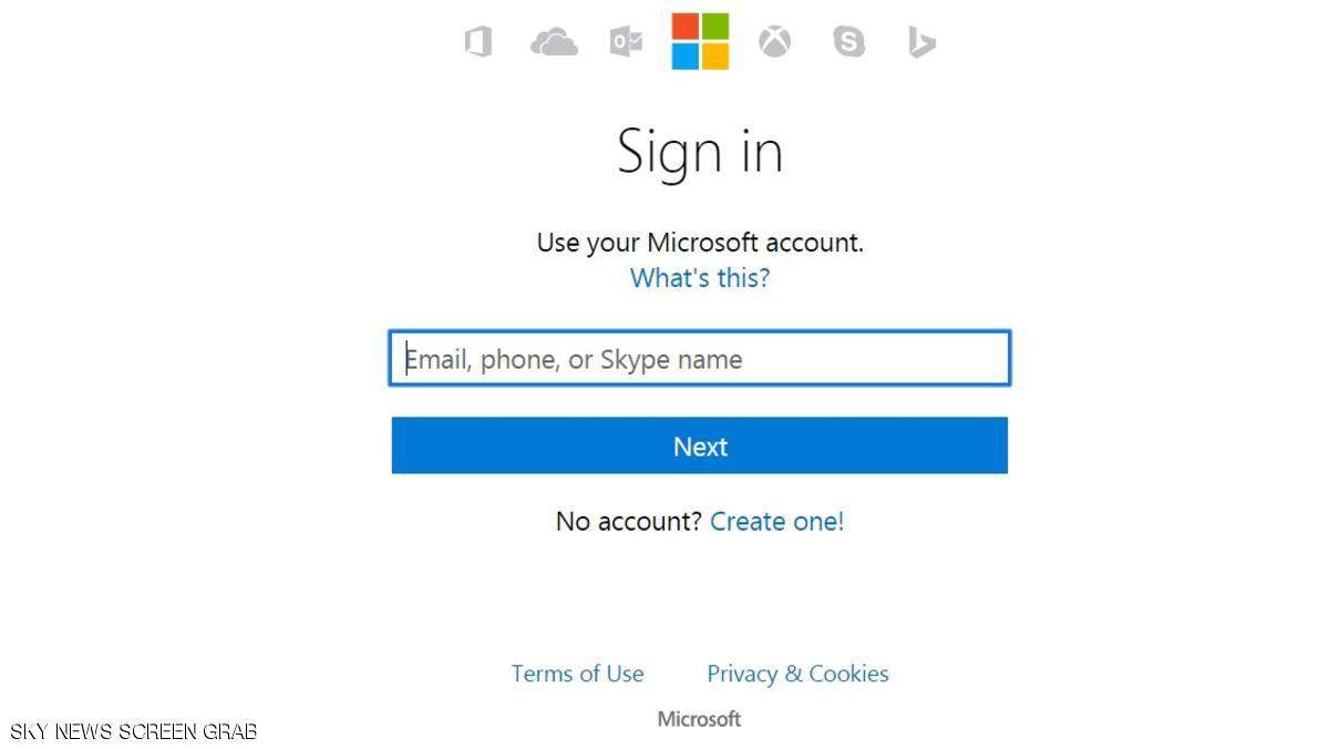 خلل يعطل حسابات &quot;hotmail&quot;.. ومايكروسوفت ترد