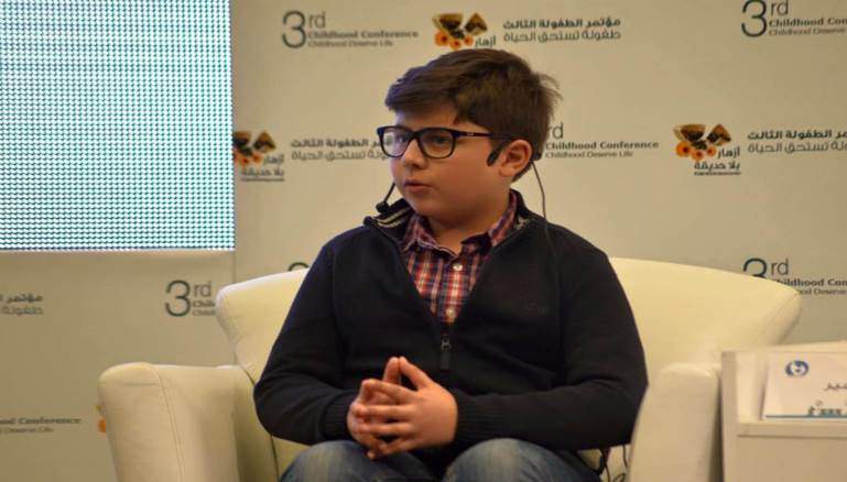 بالفيديو/ طفل لبناني عبقري يتفوق على 4 بروفيسورات في ألمانيا