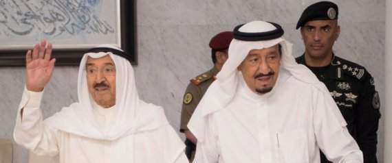 أمير الكويت يصل إلى السعودية ضمن مساعٍ لاحتواء الأزمة الخليجية...وقطر تعلن استعدادها للحوار