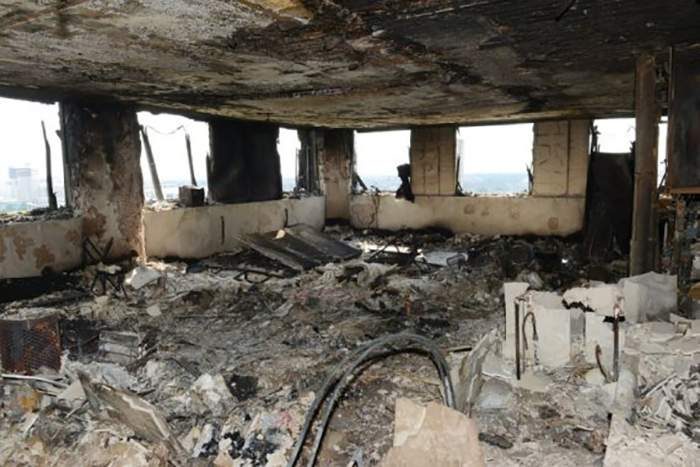 بالصور/ الغرفة &quot;المرعبة&quot; في حريق غرينفيل...حيث عُثر على 42 جثة