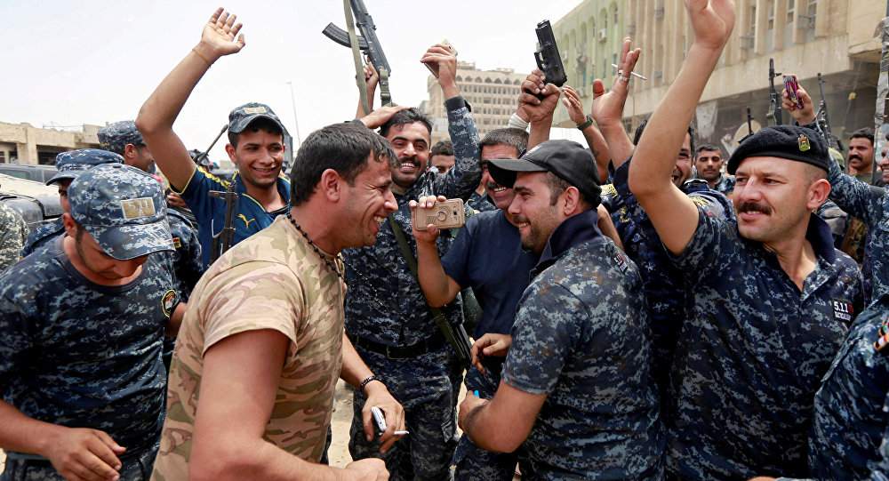 العبادي يصل الموصل المحررة ويبارك للمقاتلين والشعب العراقي بتحقيق النصر الكبير
