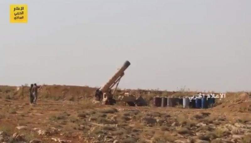 فيديو يظهر استهداف &quot;النصرة&quot; بصاروخ ثقيل قصير المدى بالجرود