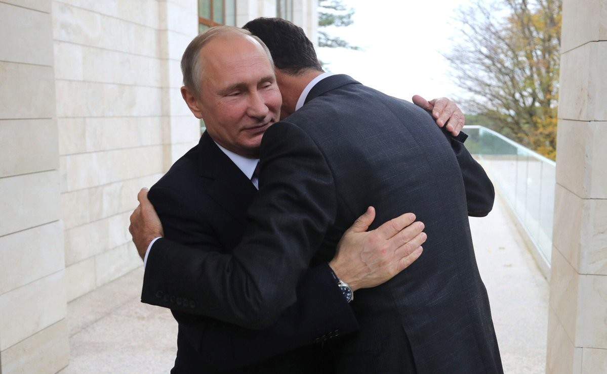 بالصورة.. &quot;عبطة&quot; الأسد-بوتين تثير بلبلة على مواقع التواصل!