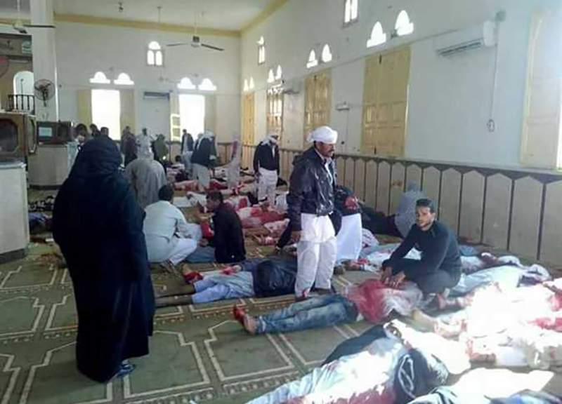 تنديدات عربية  استنكاراً للعمل الإرهابي الذي استهدف أحد مساجد سيناء