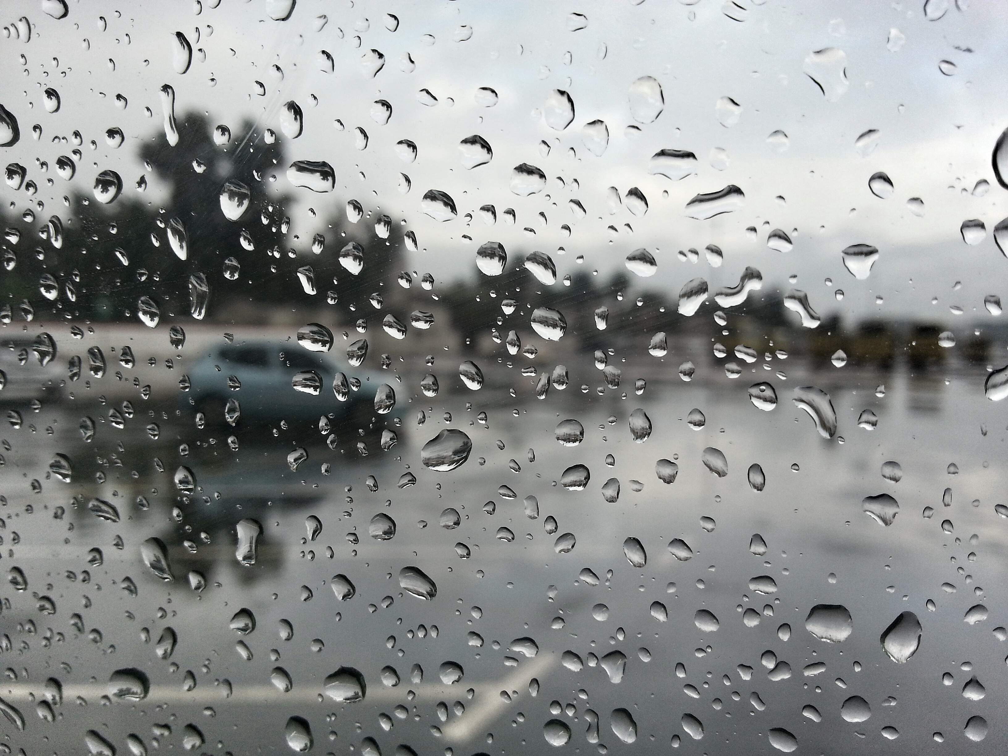علقوا داخل سياراتهم في المريجة بسبب الأمطار الغزيرة