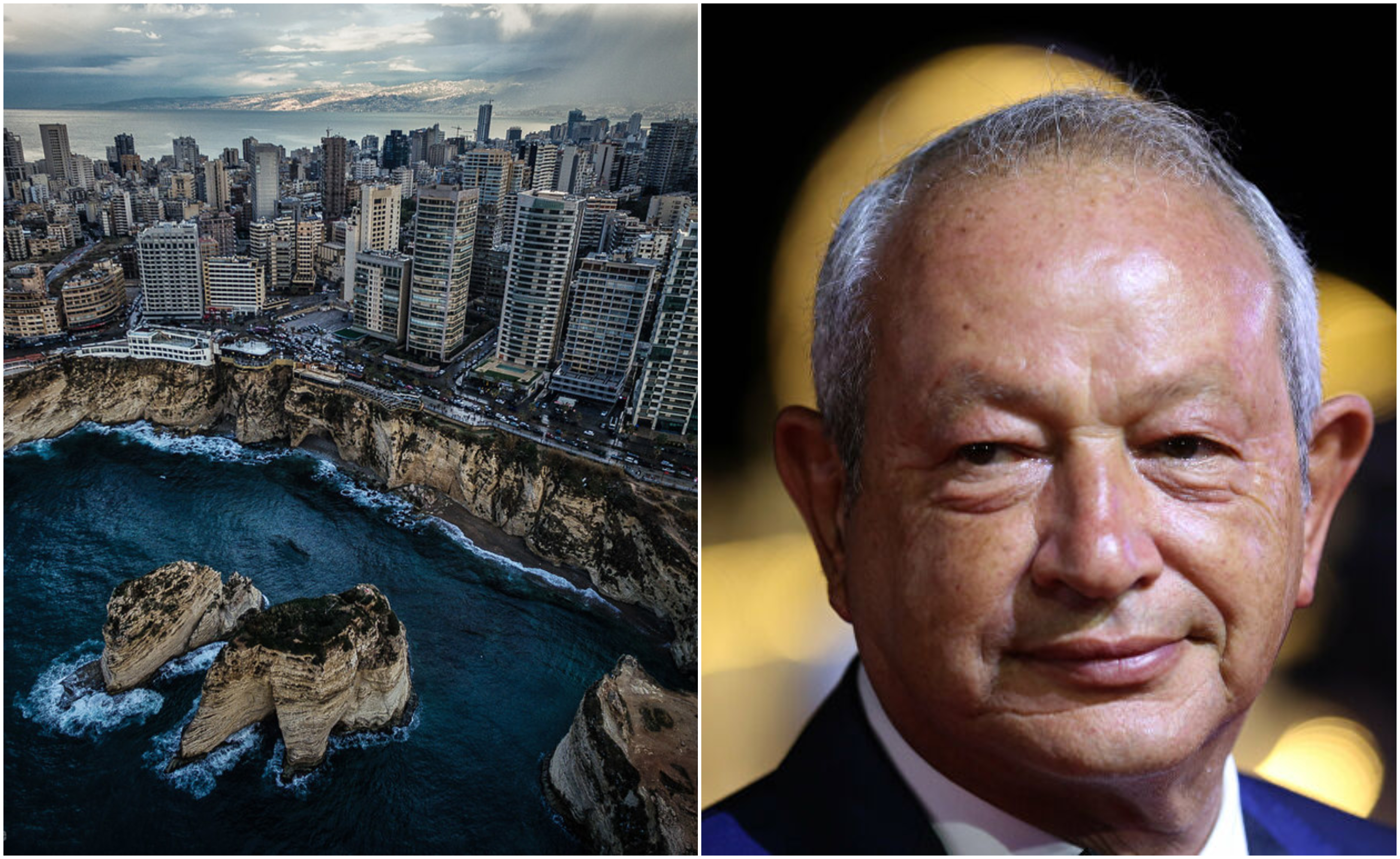 الملياردير المصري نجيب ساويرس يعرب عن حزنه لما آلت إليه الأوضاع في لبنان بعد زيارته للعاصمة..&quot;بيروت حزينه، آخر مكان كنت أتصور أن أراه هكذا&quot;