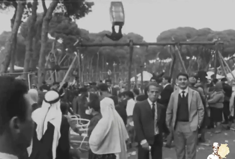 فيديو نادر لأجواء العيد في بيروت عام 1966...عجقة ناس ودبكة بالشارع ومراجيح العيد