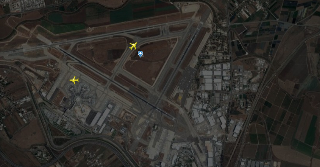 الاحتلال الاسرائيلي يعلن عن تغيير مسار الرحلات في مطار بن غريون.