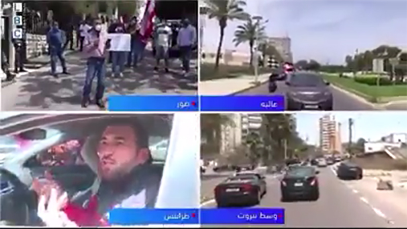 بالفيديو/ متظاهر لمراسلة LBCI: &quot;حسان دياب موتنا الجوع.. بدنا الشيخ سعد!&quot;